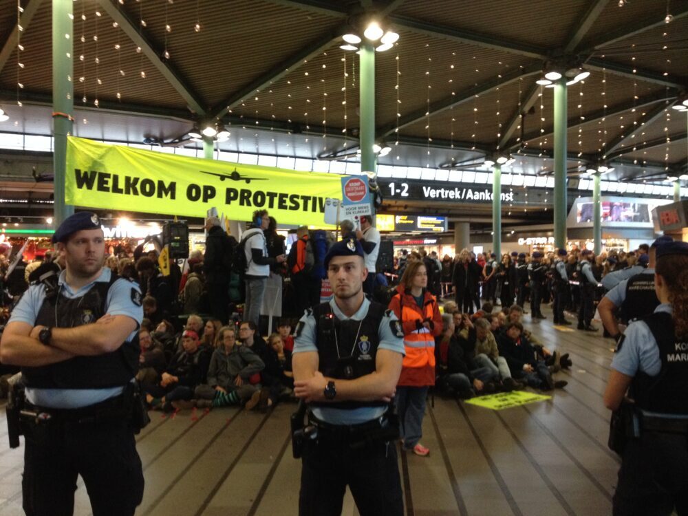 Protestival Schiphol